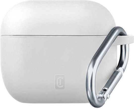 Cellular Line Калъф в бял цвят за Apple AirPods Pro 3