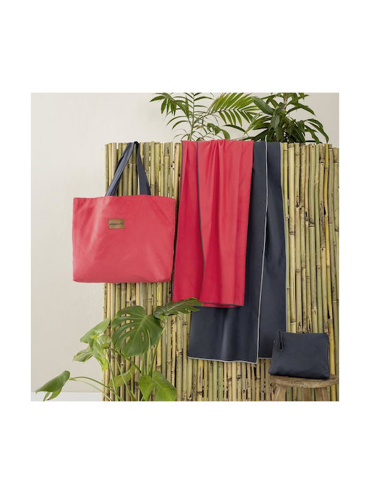 Nima Fitnesshandtücher mit Mikrofaser Rosa 50x90cm