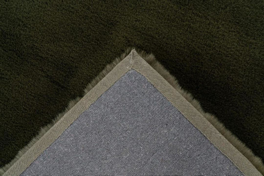 Памучна Правоъгълна Пътека Зелен 80x150см