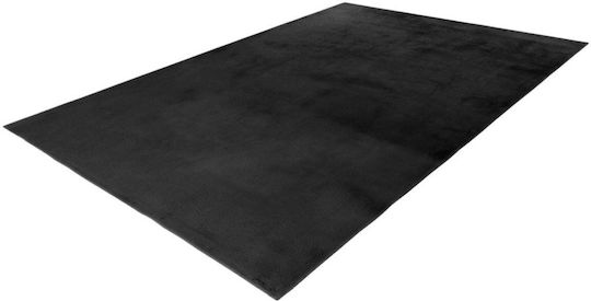 Rechteckiger Wohnzimmer Teppich Graphit 120x170cm