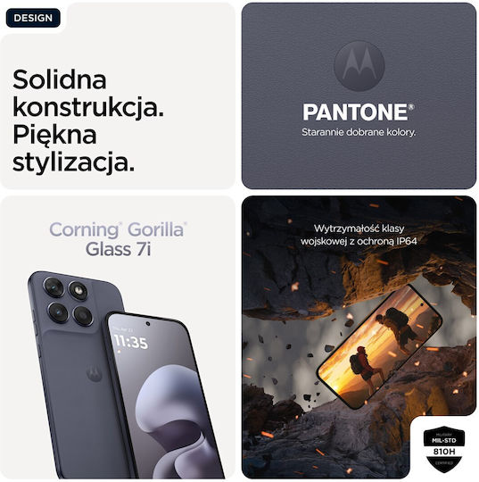 Motorola Moto G67 5G 8GB 256GB PANTONE Arktischer Siegel