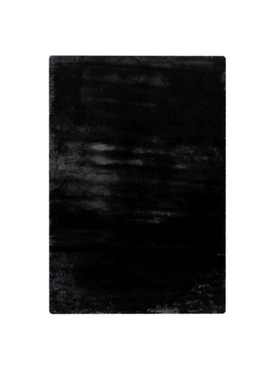 Rug Βαμβακερό 120x170cm Black