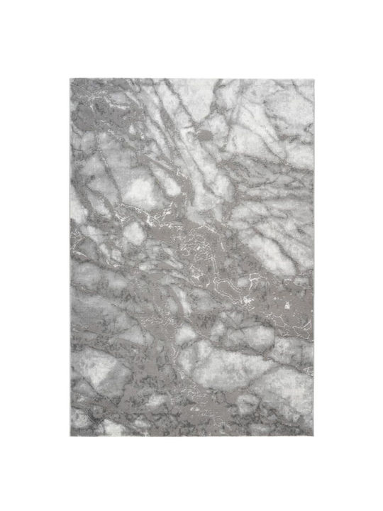 Rug Βαμβακερό 80x150cm Silver