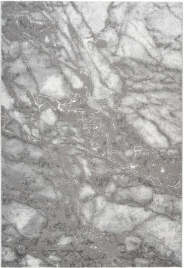 Covor Culoar Bumbac Argintiu 80x150cm