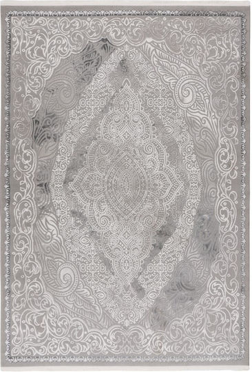 Килим Вълнен 80x150см Сив