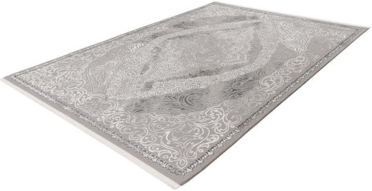 Килим Пътека Вълнен Сив 80x150см