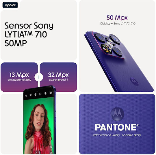 Motorola Edge 70 Fusion 5G (12/256GB) PANTONE Orient Blau