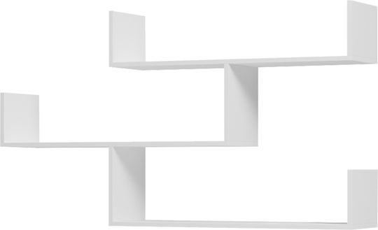Ράφι Tiber Λευκή 120x22x67εκ.