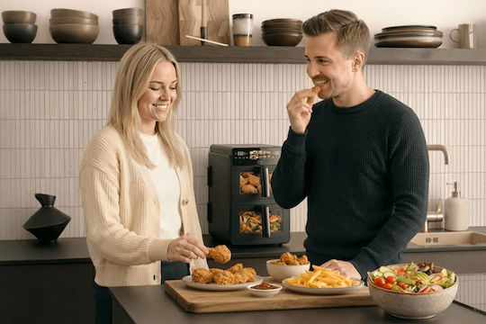 Promis Air Fryer with Double Removable Container 10l Black FRP1560