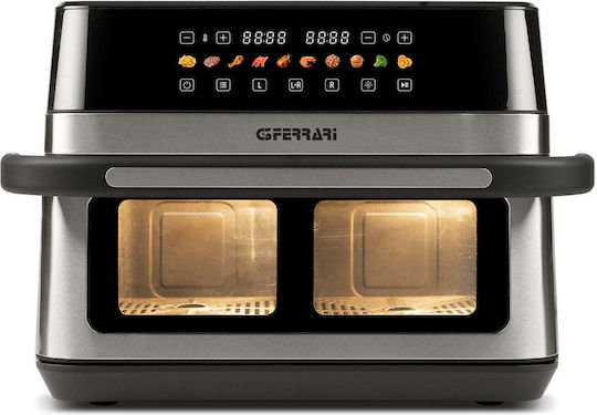 G3Ferrari Friggisano Air Fryer With Double Removable Container 12l Black