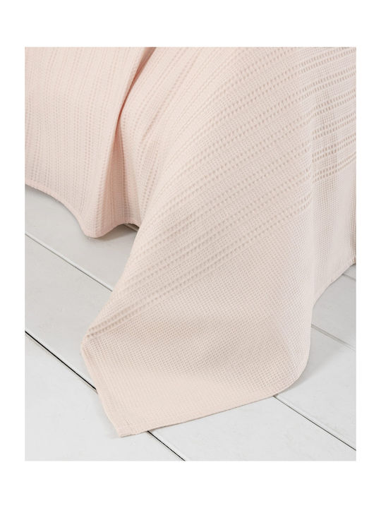 Nima Κουβέρτα Πικέ Μονή 160x240εκ. Dune Rose Pink