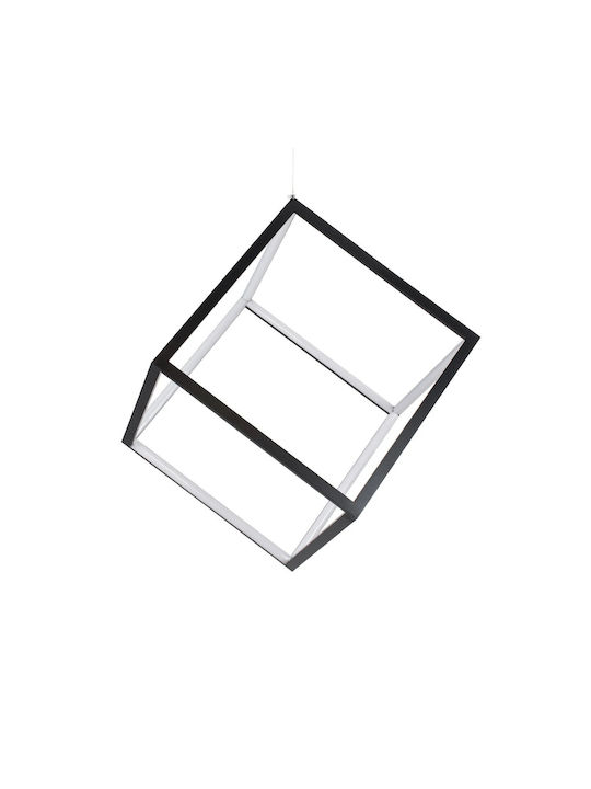 kelvo Kiboo White LED Ceiling Light with Warm to Cool White Light 40x40x40cm