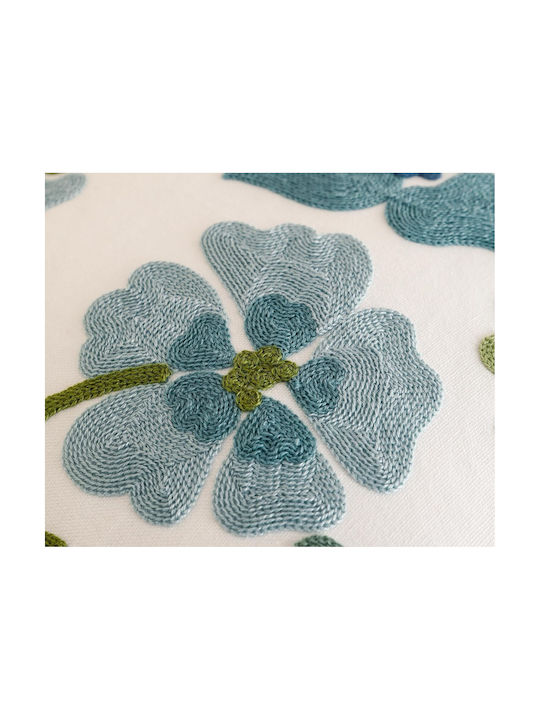 FRIPIA Față De Pernă Albastră 45x45cm