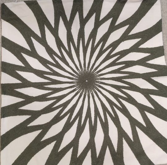 FRIPIA Калъф за възглавница Сив 45x45см