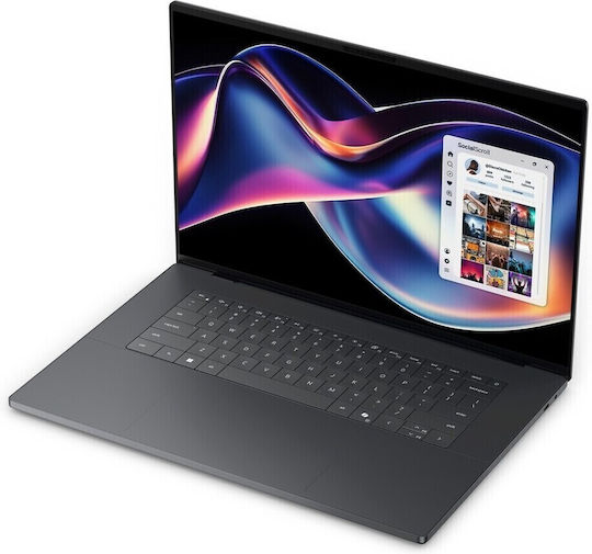Dell XPS 16 DA16260 16" OLED Touchscreen (Ultra X7-358H/64GB/4TB SSD/W11 Pro) (International English Keyboard)