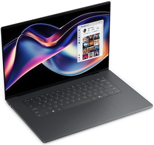 Dell XPS 16 DA16260 16" OLED Touchscreen (Ultra X7-358H/64GB/2.0TB SSD/W11 Pro) Graphite (International English Keyboard)