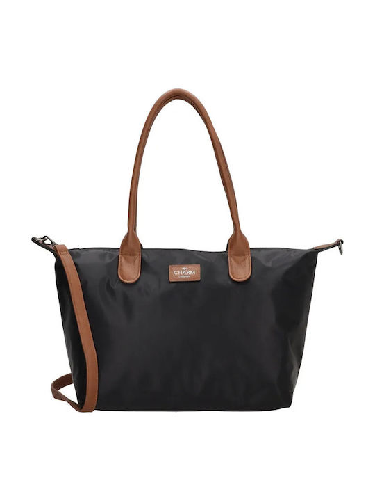 Γυναικεία Τσάντα Shopper Ώμου Λευκή