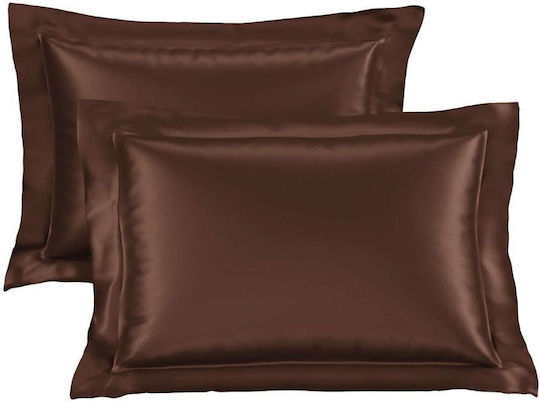 Kotonia Home Set Fete De Pernă Dark Chocolate 50x70 Cm