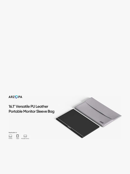 Arzopa Laptoptasche 16.1 Zoll Graue AAR00219