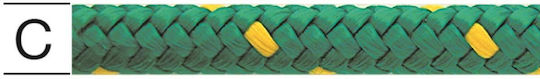 Polypropylene Rope Spiral Green 8mm