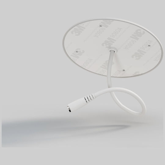 Zens Încărcător Wireless (Qi Pad) 15W Alb (Plug and Play)