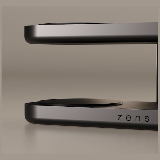Zens Ασύρματος Φορτιστής Qi2 15W Μαύρος (Quattro Pro 4)