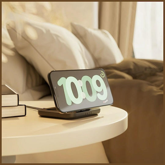 Zens Încărcător Wireless Qi2 15W Negru Nightstand
