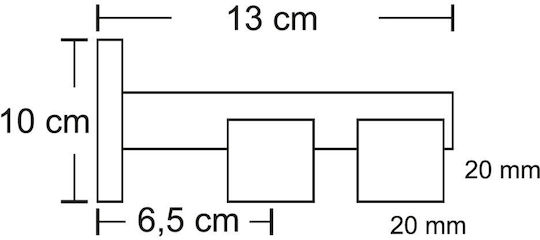MRShome Valencia Двоен Метален Симен Железопътен Път Сребрист Цвят 160см MRS901NS160D MRShome Valencia Двоен Метален Симен Железопътен Път Сребрист Цвят 160см MRS901NS160D