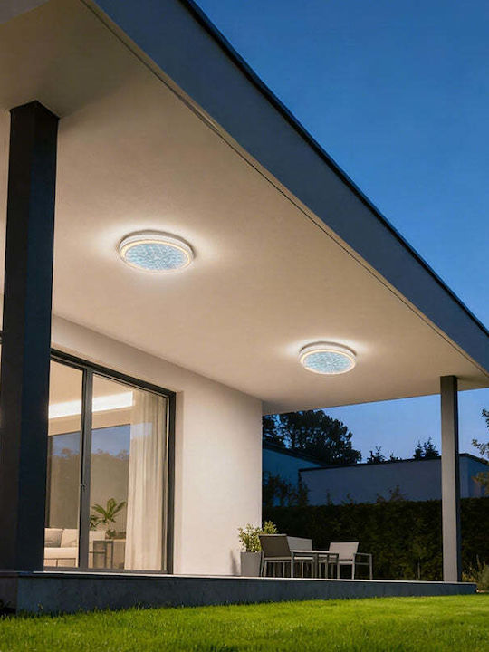 Alista Home Led Außenwandleuchte Ax315/218wh Ip65 Weiß