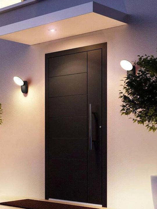 10w Outdoor Led Wall Light Ax165 Warm Light 3000k Black