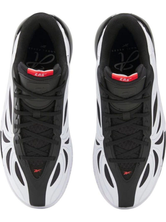 Angel Reese 1 Low Basketball Shoes White Black Energy Red