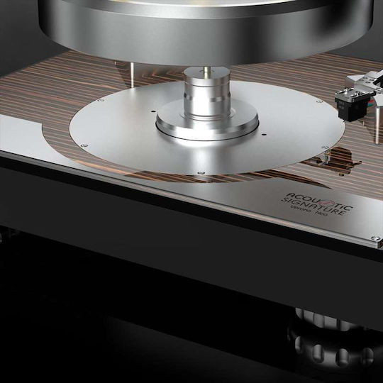 Acoustic Signature Verona Neo AS-VERONA NEOMSIL Turntable With Belt Drive Makassar Silver