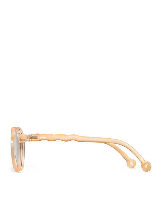 Olivio & Co Oval Kids Sunglasses with Polarized Orange Lenses for 5-12 Years