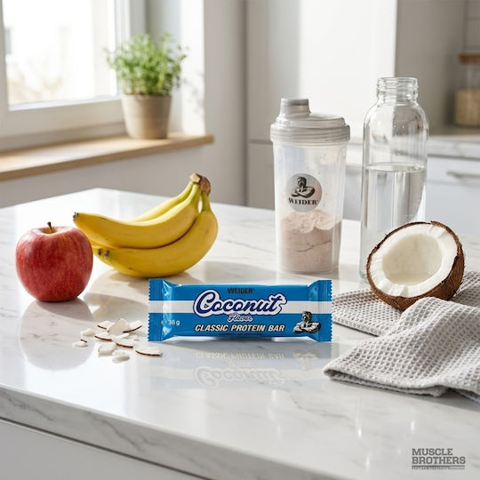 Weider Nutrition Μπάρες Πρωτεΐνης με Γεύση Coconut 24x35gr