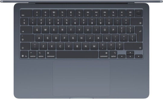 Apple MacBook Air 15.3" IPS Panel Retina Display (M5-10-Ядрен/16GB/1TB SSD/10-Core GPU/10-Core GPU) Миднайт (Английски САЩ Клавиатура)