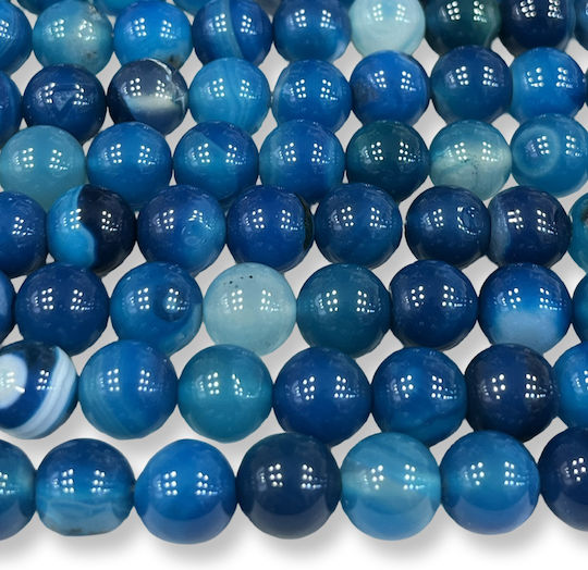 Bead Howlite Blue-Turquoise Stones 10mm