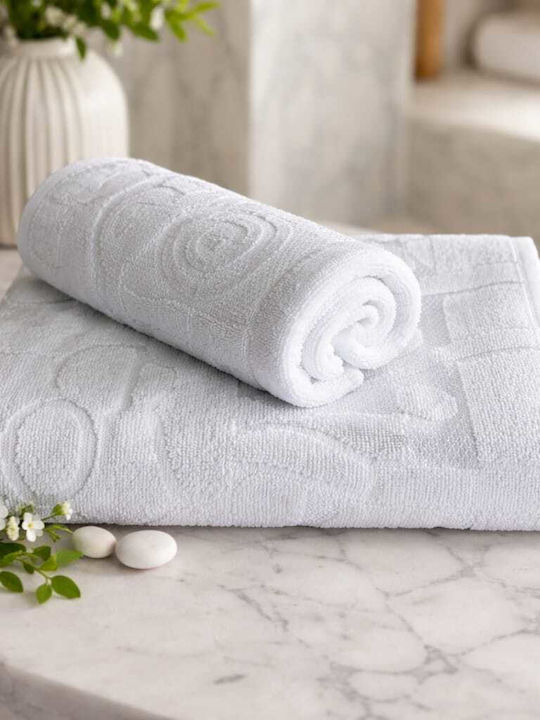 Kotonia Home Prosop De Corp 70x140cm Alb Greutate 500gr/m²