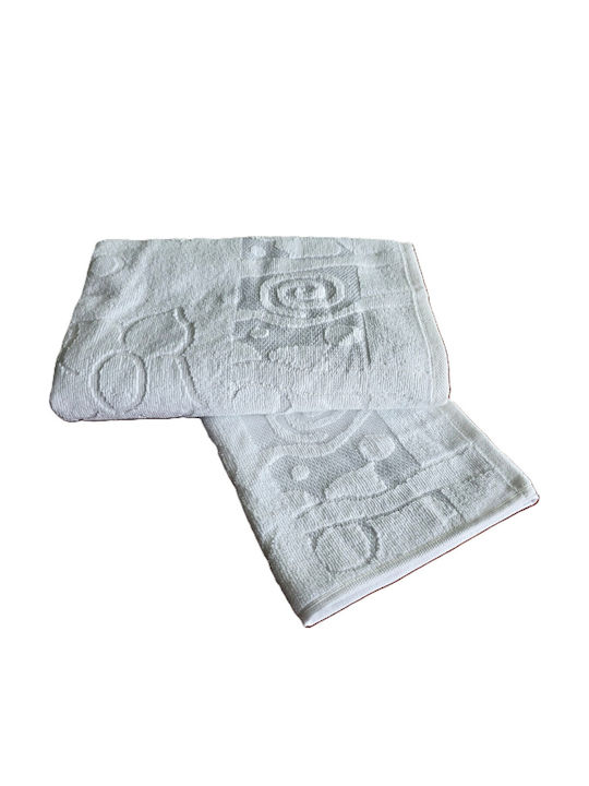 Kotonia Home Prosop De Corp 70x140cm Alb Greutate 500gr/m²