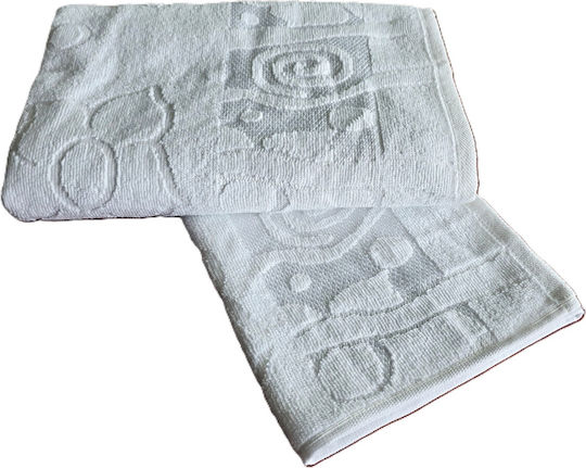 Kotonia Home Πετσέτα Σώματος 70x140εκ. White Βάρους 500gr/m²