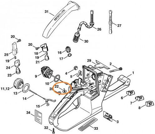 Valve Stihl 11103531600