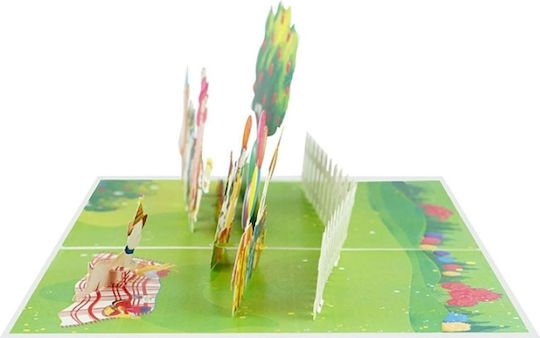 Kiriori Pop 3d Картичка Рожден Ден Парти Кучета