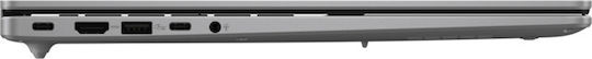 Asus Vivobook 16 X1607CA-MB059 16" FHD+ (Ultra 5-225H/16GB/512GB SSD/Без операционна система) (Кирилица клавиатура)
