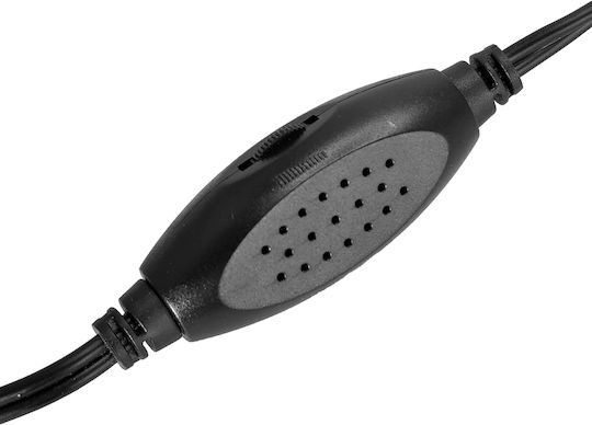 Powertech Essential Sound PT-844 Ηχεία Υπολογιστή 2.0 με Ισχύ 3W σε Μαύρο Χρώμα