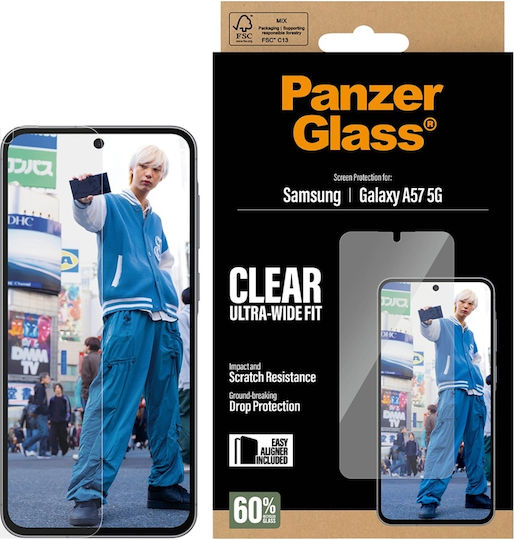 Panzerglass Tempered Glass Panzerglass Ultra-wide Fit Samsung Galaxy A57
