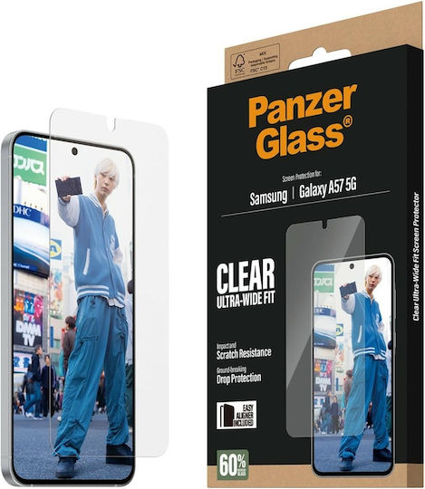 Panzerglass Tempered Glass Panzerglass Ultra-wide Fit Samsung Galaxy A57