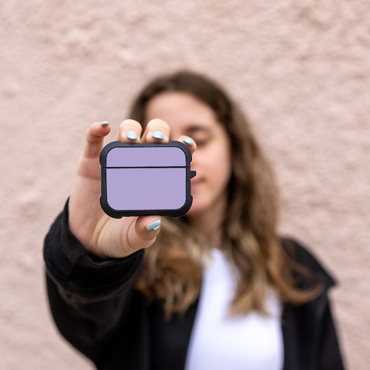 Sonique Colorbloc Series Silikonhülle in Lila Farbe für Apple AirPods Pro 3