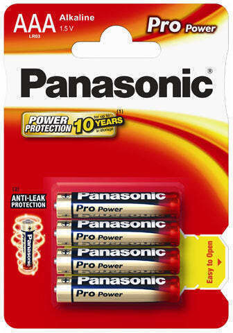 Алкална Батерия Panasonic AAA LR03 1.5V 4+4 Бр