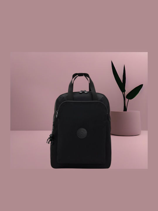 Kipling Τσάντα Πλάτης για Laptop 15" σε Μαύρο χρώμα KI8050-2EN