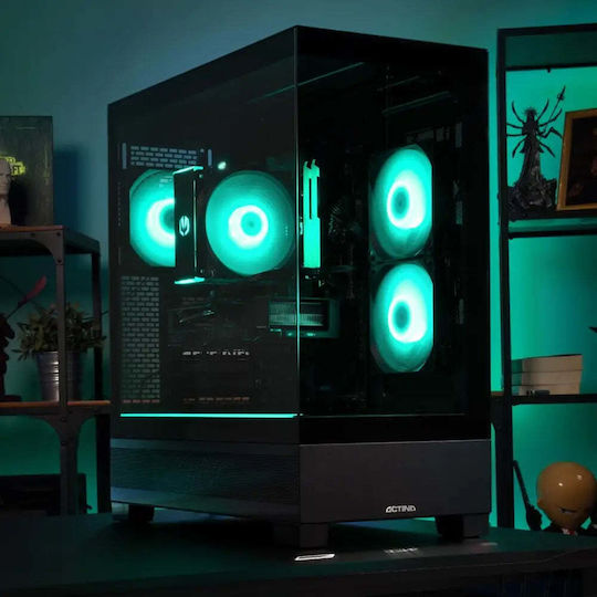 Actina Gaming Desktop PC (Ryzen 7-7700/32GB DDR5/1TB SSD/No OS)