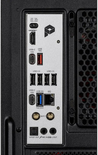 Actina Гейминг Настолен компютър (Ryzen 9-7900/32GB DDR4/1.0TB SSD/GeForce RTX 5070 Ti/Без операционна система)